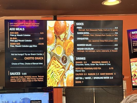 Menu photo 1 Katsu Burger Lynnwood, WA