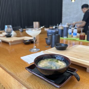 Handroll Social - Miso was bomb and flavorful - Sushi Bars Near Me - Katy, Texas