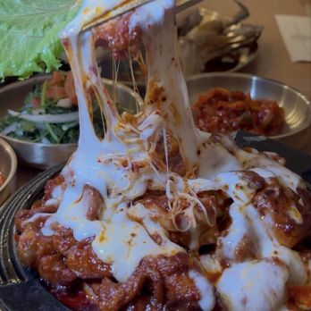 Top Sot - @waydirtydiet on ig for full video review - Cheesy chicken - Korean Near Me - Buena Park, California Top Sot - @waydirtydiet on ig for full video review - Cheesy chicken - Korean Near Me - Buena Park, California
