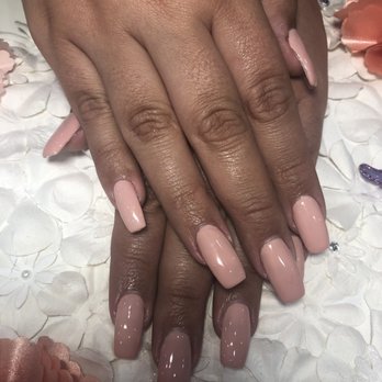 Posh Nails - Coffin hard gel nail set - Nail Salons Near Me - Ontario, California Posh Nails - Coffin hard gel nail set - Nail Salons Near Me - Ontario, California