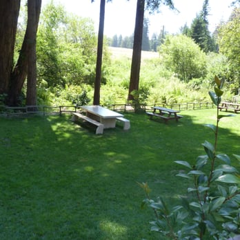 Beauregard Vineyards - a beautiful picnic area - Wineries Near Me - Bonny Doon, California