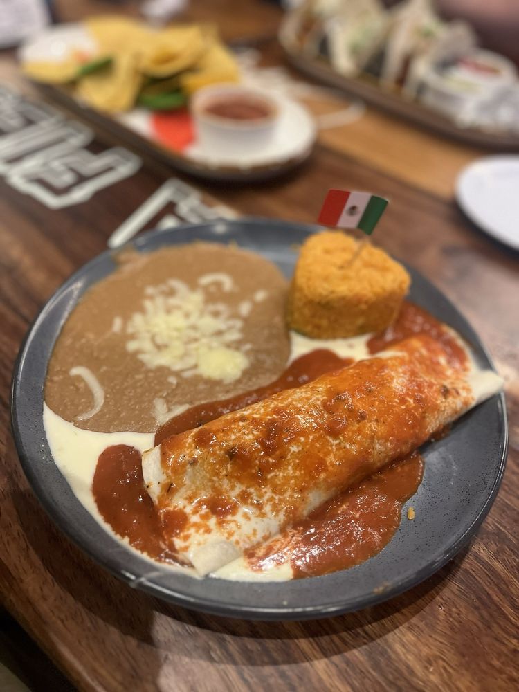 Food from La Fiesta Cantina