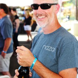 Riaza Wines - Winemaker Rick Taylor...this guy makes sure everyone has fun!