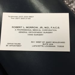 Robert L Morrow, Jr MD FACS
