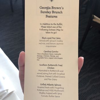 Georgia Brown's - Menu - Southern Near Me - Washington, DC, District of Columbia
