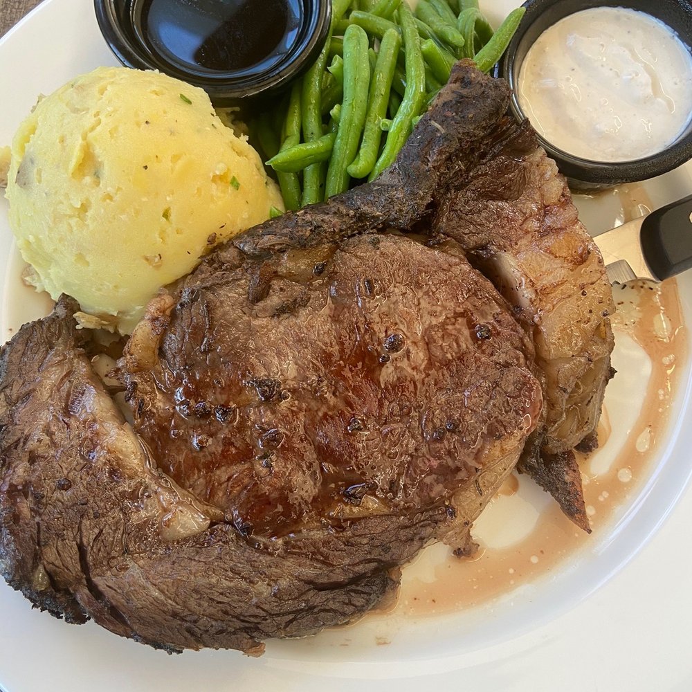 Sage Cafe - Prime rib- medium well. Everything was good. - American Near Me - Lakeside, California Sage Cafe - Prime rib- medium well. Everything was good. - American Near Me - Lakeside, California