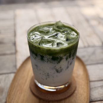 Chafinity Tea House - House matcha latte with maple syrup - Coffee & Tea Near Me - Costa Mesa, California