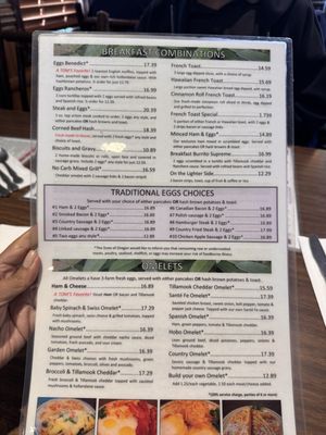 Menu photo 2 Tom's Pancake House Beaverton, OR Menu photo 2 Tom's Pancake House Beaverton, OR
