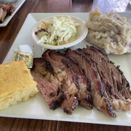 Brisket platter. Brisket platter.