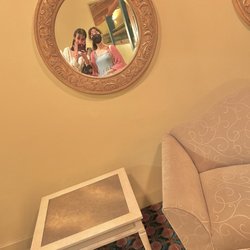 Del Mar Theatre - Outside the bathroom on the second floor. We love a good mirror
