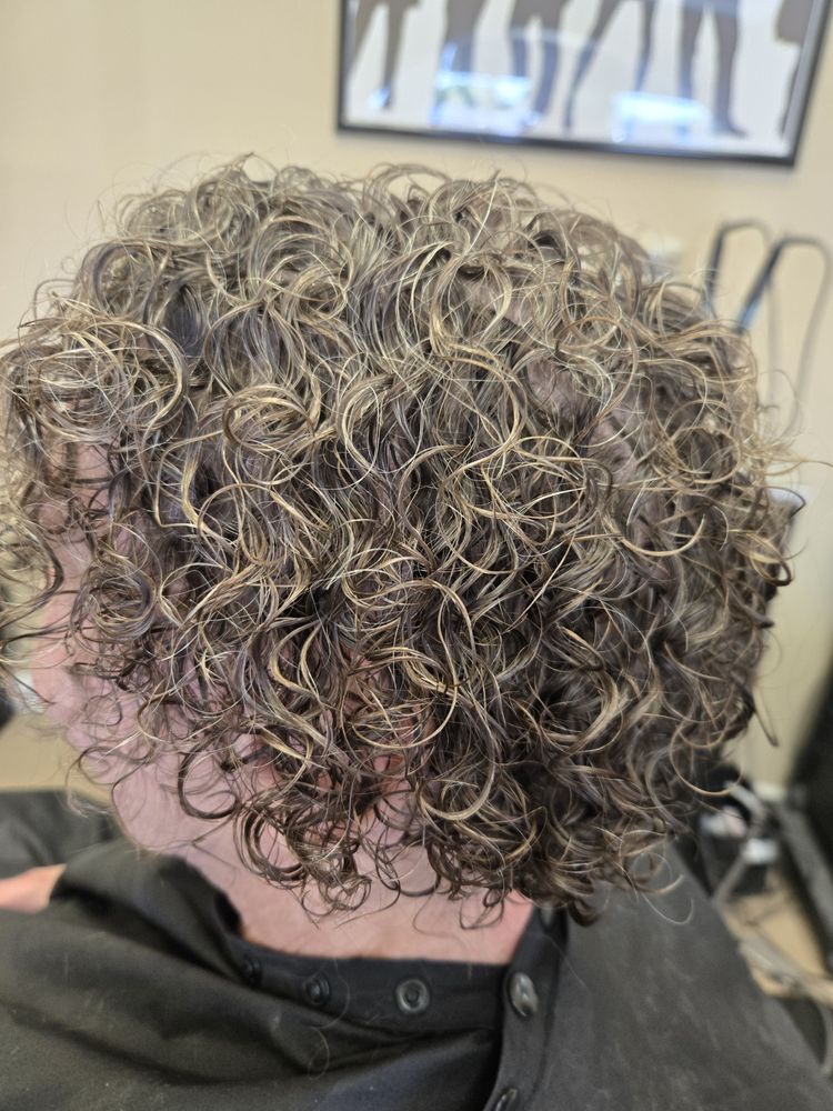 Shearly Twisted Salon Logo
