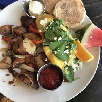 Farmer's Table - Vegetarian omelette - veggies were delicious! - New American Near Me - La Mesa, California Farmer's Table - Vegetarian omelette - veggies were delicious! - New American Near Me - La Mesa, California