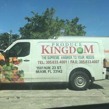 Produce Kingdom - a delivery truck parked in a parking lot - Fruits & Veggies Near Me - Miami, Florida Produce Kingdom - a delivery truck parked in a parking lot - Fruits & Veggies Near Me - Miami, Florida