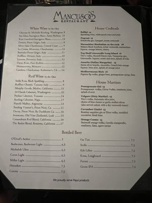 Menu photo 5 Mancuso's Restaurant Phoenix, AZ