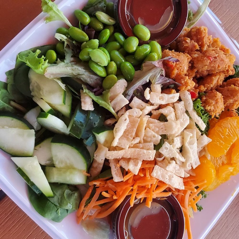 Saladworks - Asian chicken salad. - Salad Near Me - Hollister, California Saladworks - Asian chicken salad. - Salad Near Me - Hollister, California