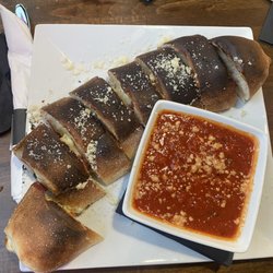 Aviva Brick Oven - Burnt Stromboli.