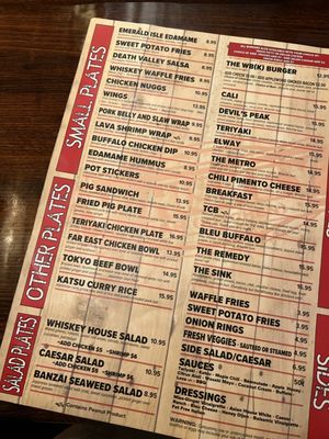 Menu photo 5 Whiskey Bar Kitchen Augusta, GA