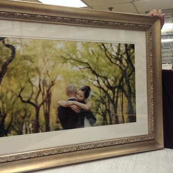One Stop Framing Shop - another good suggestion by Shah, take 2 paper white matting to bring out colors. - Framing Near Me - New York, New York