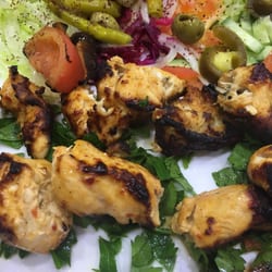Kurdish Street Food - Kurdish kebab with chicken bbq