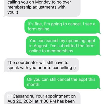 Skin Laundry - Pasadena - First attempt to cancel, being told I had to speak to someone - Skin Care Near Me - Pasadena, California Skin Laundry - Pasadena - First attempt to cancel, being told I had to speak to someone - Skin Care Near Me - Pasadena, California