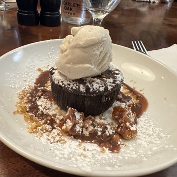 Scarlet Oak Tavern - Flourless Chocolate Cake - New American Near Me - Hingham, Massachusetts Scarlet Oak Tavern - Flourless Chocolate Cake - New American Near Me - Hingham, Massachusetts