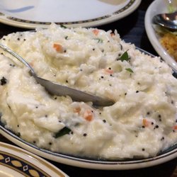 Curd rice - there's ginger inside