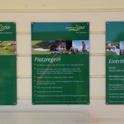 Adventure Golf Heiligenhafen - Info Tafeln