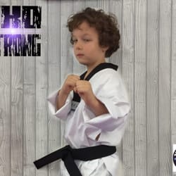 Tae Kwon Do Training Center - TTC kids love the color black!