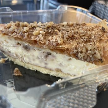 Niko’s Greek - Baklava cheesecake (I dare you not to love it) - Greek Near Me - Campton Hills, Illinois Niko’s Greek - Baklava cheesecake (I dare you not to love it) - Greek Near Me - Campton Hills, Illinois