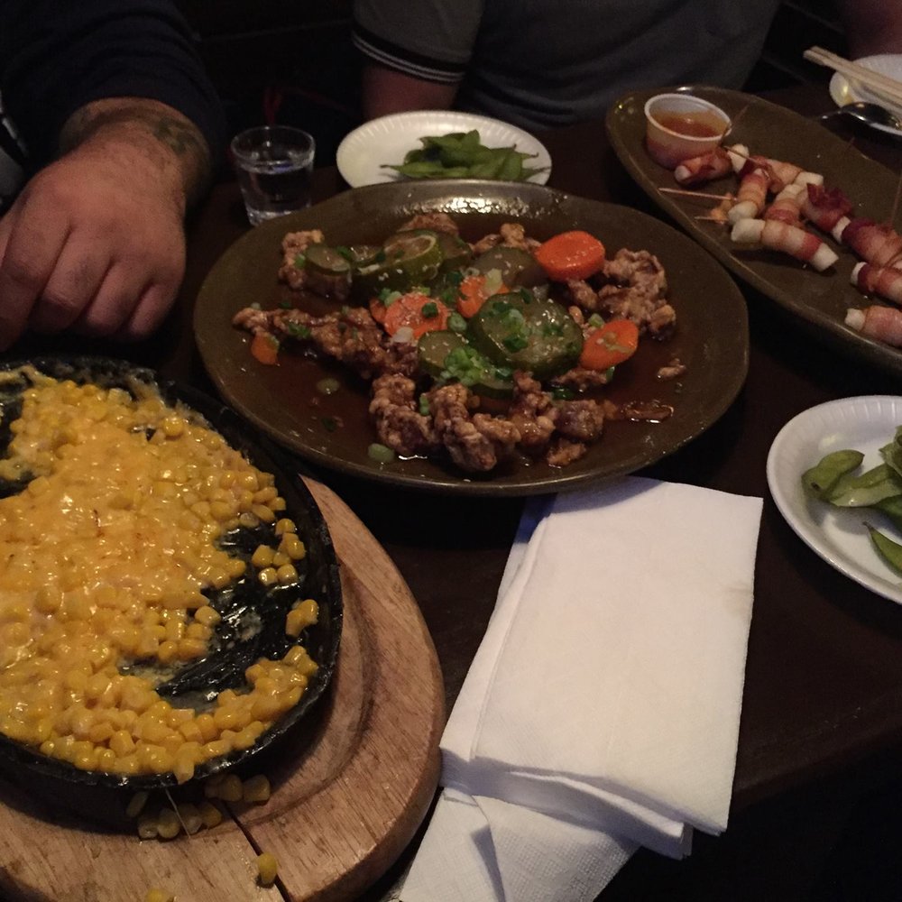 Dansungsa - Corn cheese, Tangsoyook, Bacon wrapped rice cake. - Bars Near Me - Dallas, Texas Dansungsa - Corn cheese, Tangsoyook, Bacon wrapped rice cake. - Bars Near Me - Dallas, Texas