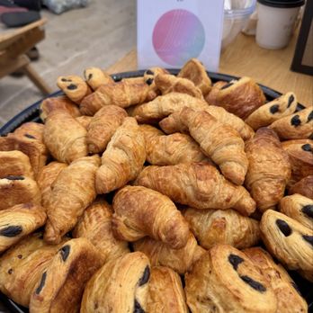 Joliet Restaurant and Bar - Cute mini assorted pastry platter! - Cafes Near Me - Playa Vista, California