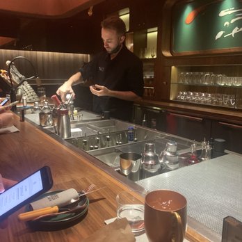 Double Chicken Please - A guy who's working but doesn't seem to want to wear a mask. It's like WTF. - Cocktail Bars Near Me - New York, New York