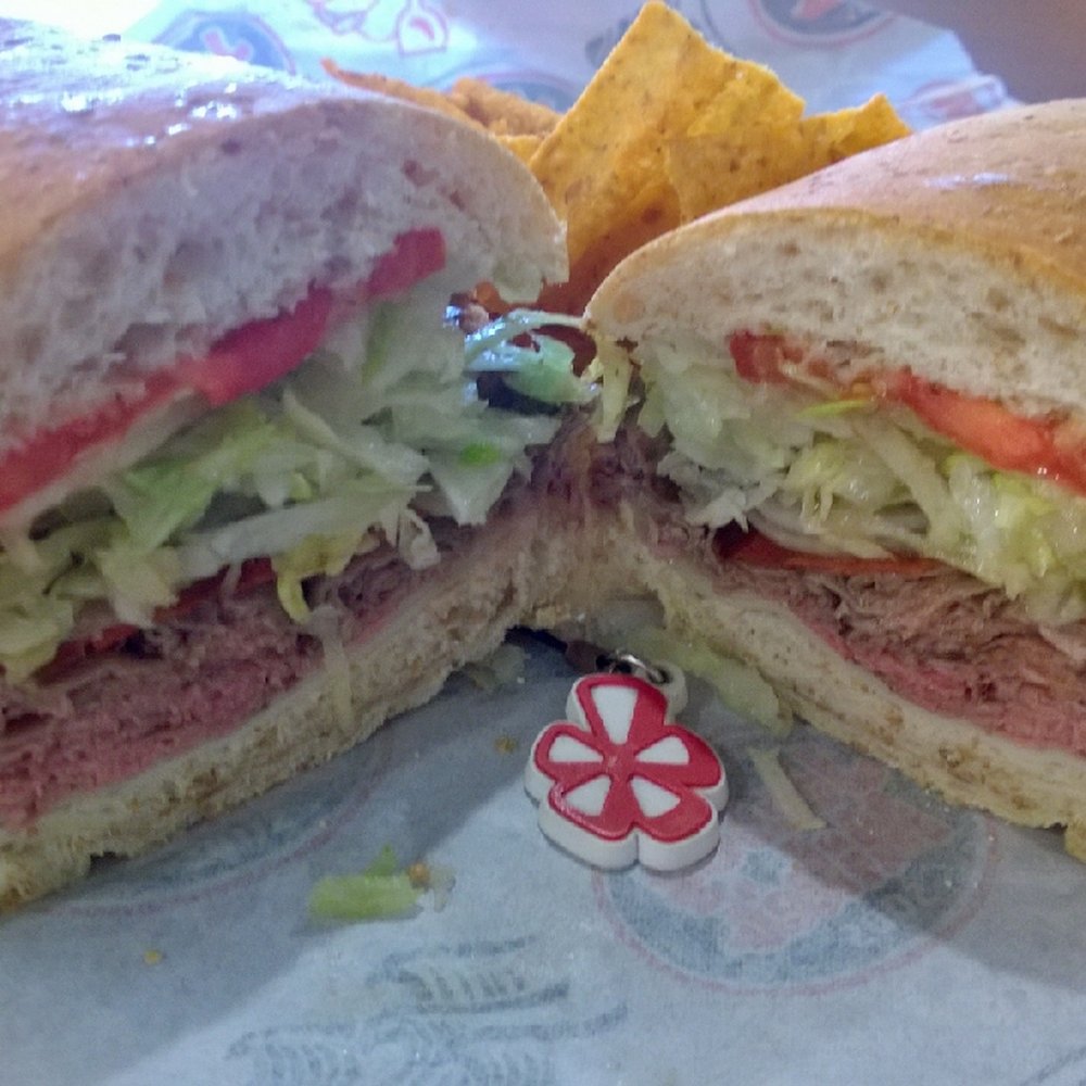 Jersey Mike's Subs - Cancro Special: Roast Beef and Pepperoni - Fast Food Near Me - Chula Vista, California Jersey Mike's Subs - Cancro Special: Roast Beef and Pepperoni - Fast Food Near Me - Chula Vista, California