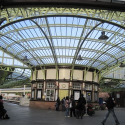 Wemyss Bay Railway Station - Beautiful architecture located in the middle of the station.