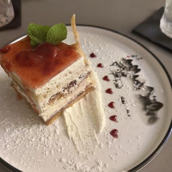 Lulu Modern Chinese - Strawberry shortcake. Delicate and delicious - Chinese Near Me - Plano, Texas