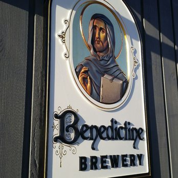 Benedictine Brewery - Love the sign! - Breweries Near Me - Mt Angel, Oregon