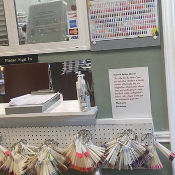 VH Nailspa - This is the second screening area - Nail Salons Near Me - Houston, Texas
