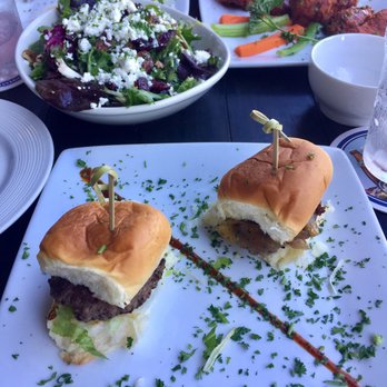 Morrison - Sliders and cranberry salad from the happy hour menu - Gastropubs Near Me - Los Angeles, California Morrison - Sliders and cranberry salad from the happy hour menu - Gastropubs Near Me - Los Angeles, California