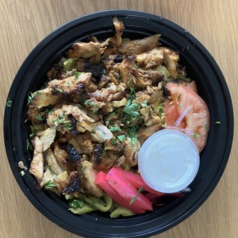 Habibi Grill - Chicken shawarma entree - Cafes Near Me - Columbus, Ohio