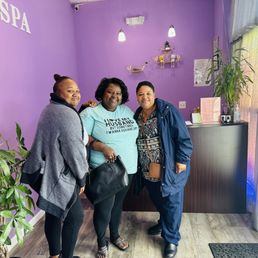 After the massages! We look relaxed!