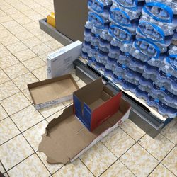 ALDI - Milford - just some of the boxes on the floors.