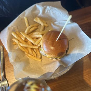 Lazy Dog Restaurant & Bar - Hamburger and fries - Comfort Food Near Me - Aurora, Colorado Lazy Dog Restaurant & Bar - Hamburger and fries - Comfort Food Near Me - Aurora, Colorado