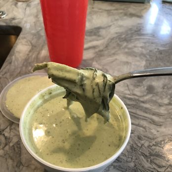 Cafe Rio Fresh Modern Mexican - Food in Side of Creamy Tomatillo Dressing - Mexican Near Me - North Ogden, Utah