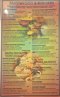 Menu photo 5 Linger Lodge Restaurant & Campground Bradenton, FL