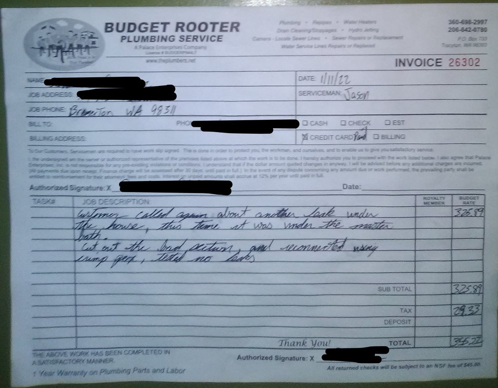 Slide of Collins Plumbing