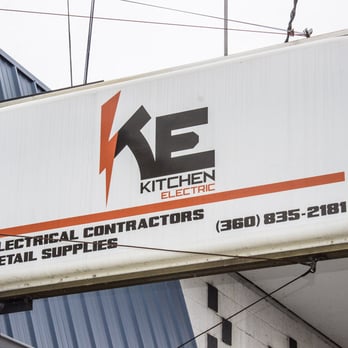 Kitchen Electric - Look for the Kitchen Electric sign at 1324 E Street in Washougal - Electricians Near Me - Washougal, Washington