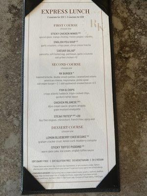 Menu photo 7 Ramsay's Kitchen Oklahoma City, OK