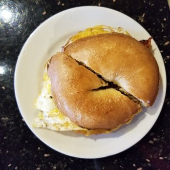 Station Coffee Bar & Bistro - Breakfast sandwich, bagel wasn't an option but when my son asked she looked and was able to accommodate him. - Coffee & Tea Near Me - Centralia, Washington