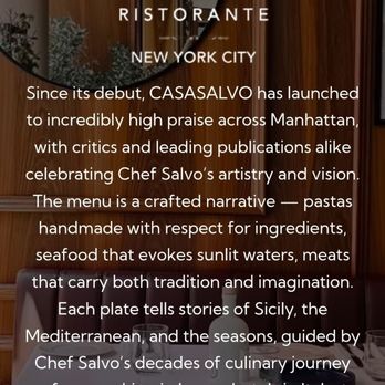 Casasalvo - Italian Near Me - New York, New York