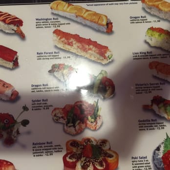 Sushi Monster - A few of their rolls - Sushi Bars Near Me - Belmont, California Sushi Monster - A few of their rolls - Sushi Bars Near Me - Belmont, California